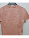 3D Reeves Arrow Short Sleeve T-Shirt Pink - OFF WHITE - BALAAN 4