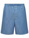 Oblique Shorts Blue - DIOR - BALAAN 2