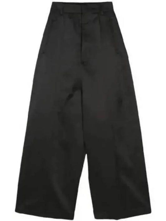 MM6 Margiela Pleated Wide Pants Black S62KB0199M35079900 - MAISON MARGIELA - BALAAN 2