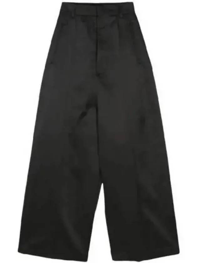 Pleated Wide Pants Black - MAISON MARGIELA - BALAAN 2