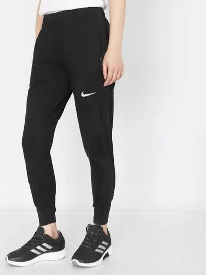 Women's Therma Fit Essential Running Track Pants Black - NIKE - BALAAN 2