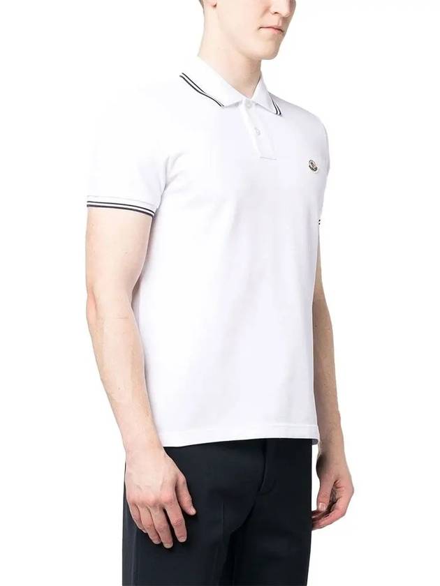 logo patch polo shirt 8A00025 84556 001 - MONCLER - BALAAN 3