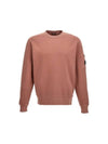 Brushed Emerized Fleece Lens Sweatshirt Cedar Wood - CP COMPANY - BALAAN 1