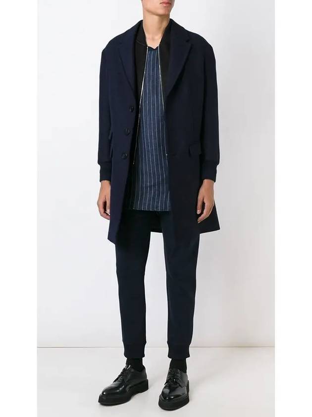 11th Anniversary Neoprene Layered Wool Coat PBCA146C B041C 391 - NEIL BARRETT - BALAAN 3