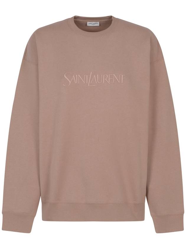 hooded sweatshirt 802001 Y36SW 9950 NUDE ROSE - SAINT LAURENT - BALAAN 2