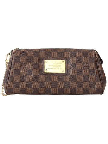 N55213 Damier Eben Eva Clutch Cross Bag Department Store Invoice 34035 - LOUIS VUITTON - BALAAN 1