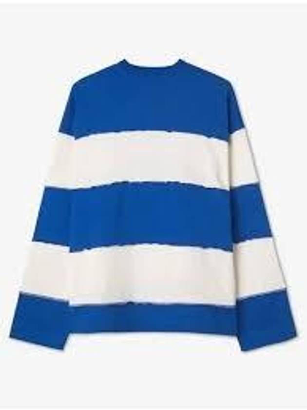 Classic Stripe Long Sleeve T-Shirt White Boutique Blue - SUNNEI - BALAAN 2