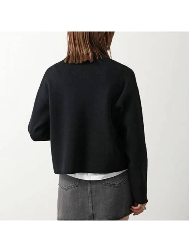 Sweater UKS046KN0042 001 Black - AMI - BALAAN 3