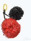 Pom Pom Leather Key Ring - BOTTEGA VENETA - BALAAN 2