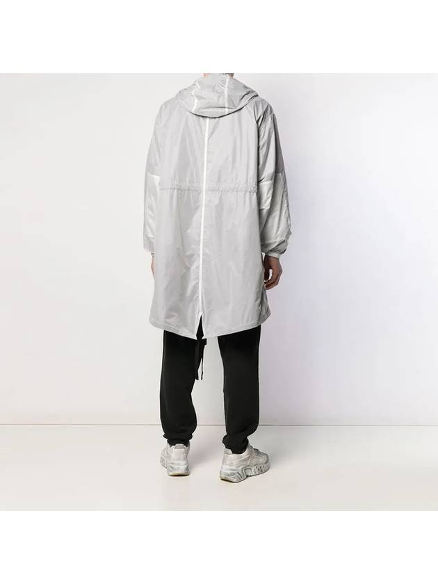 Ola Nylon Oversized Ripstop Hooded Parka White - ACNE STUDIOS - BALAAN 5