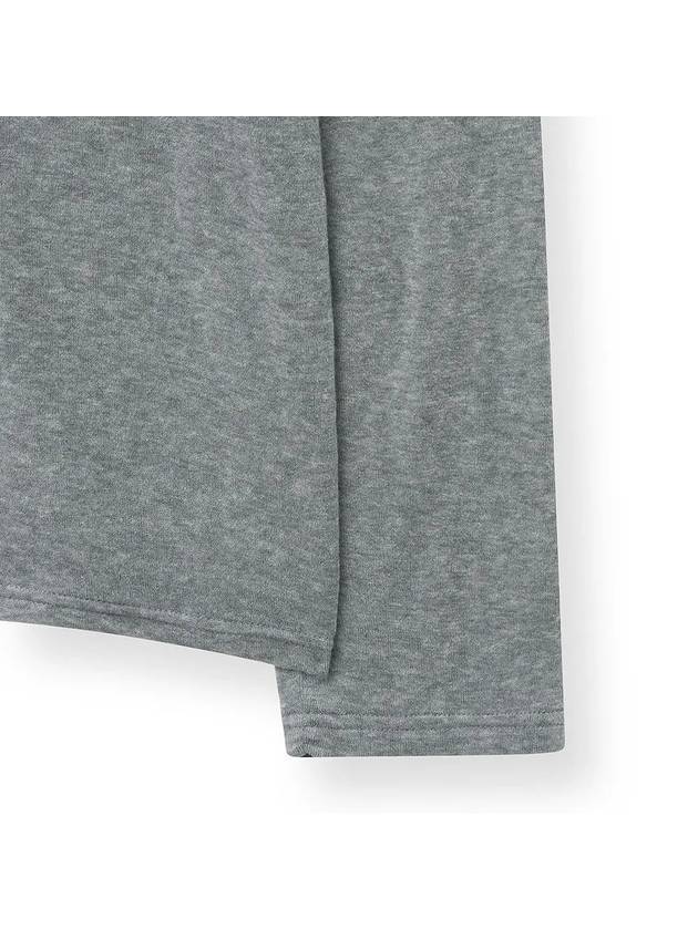 Wool Silky Roll Neck T Shirt Melange Gray - NOIRER - BALAAN 6