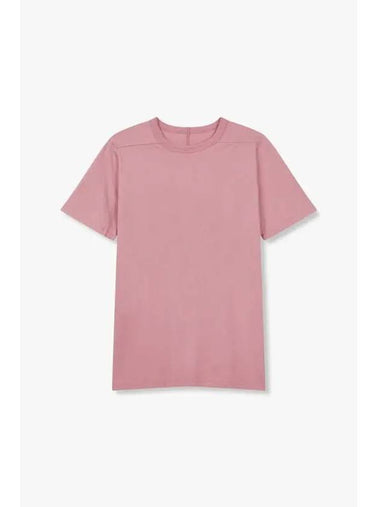 MEN Basic Crew Neck T Shirt Indian Pink - RICK OWENS - BALAAN 1