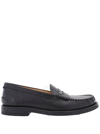 Roody Leather Loafers Black - BALLY - BALAAN 2