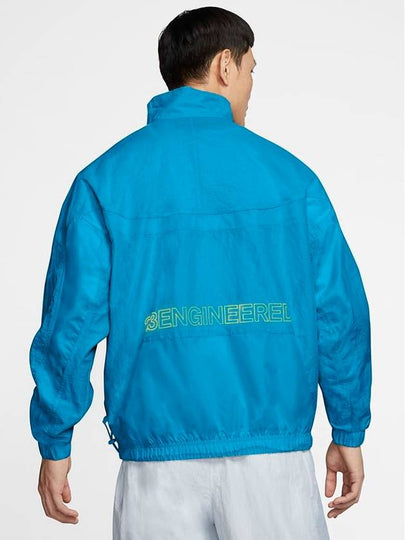 01-CN4579-446-Jordan-23 Engineered Woven Jacket-Blue - NIKE - BALAAN 2