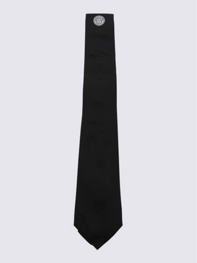 Medusa Silk Tie Black - VERSACE - BALAAN 2