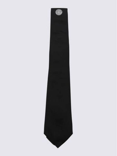 Medusa Silk Tie Black - VERSACE - BALAAN 2