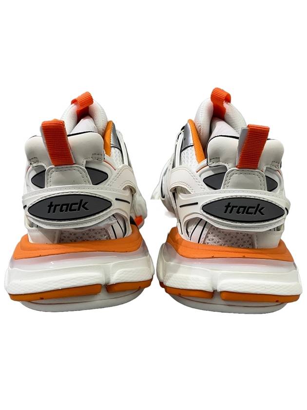 Track Trainer Low Top Sneakers White Orange - BALENCIAGA - BALAAN 6