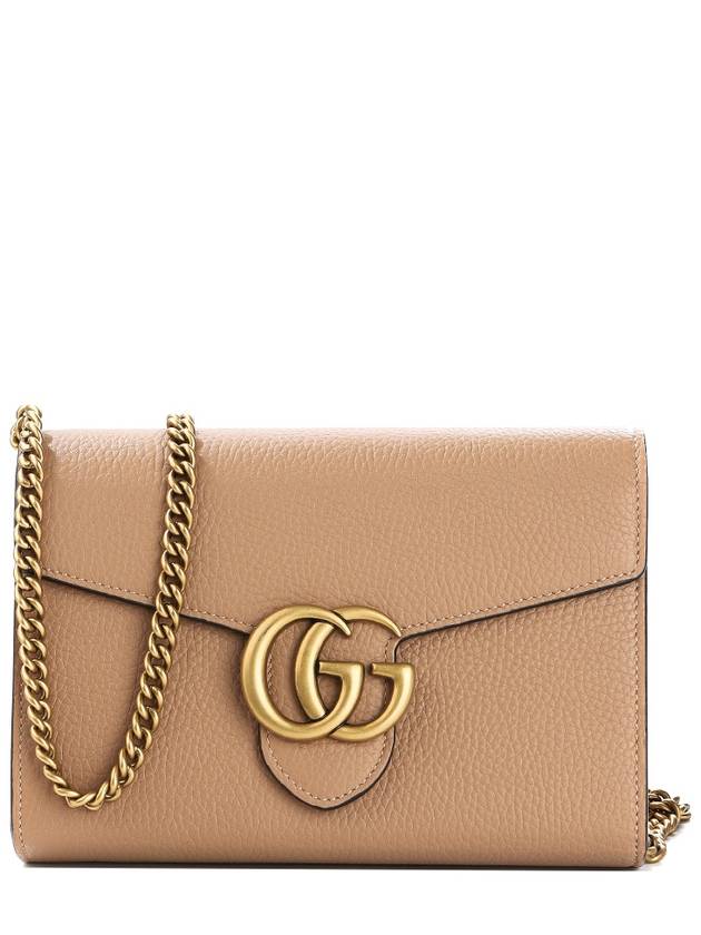 Mini GG Marmont Cross Bag Rose Beige - GUCCI - BALAAN 2