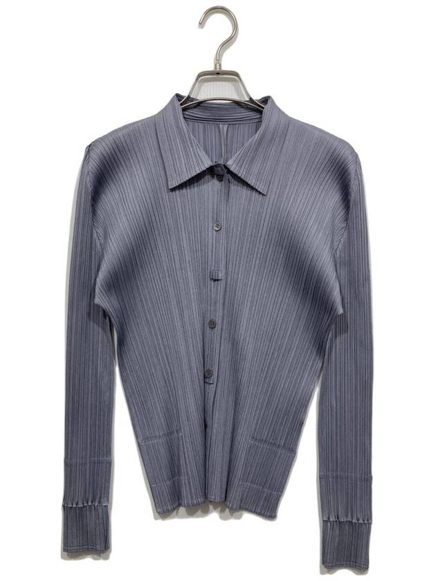 pleated button shirt - ISSEY MIYAKE - BALAAN 1