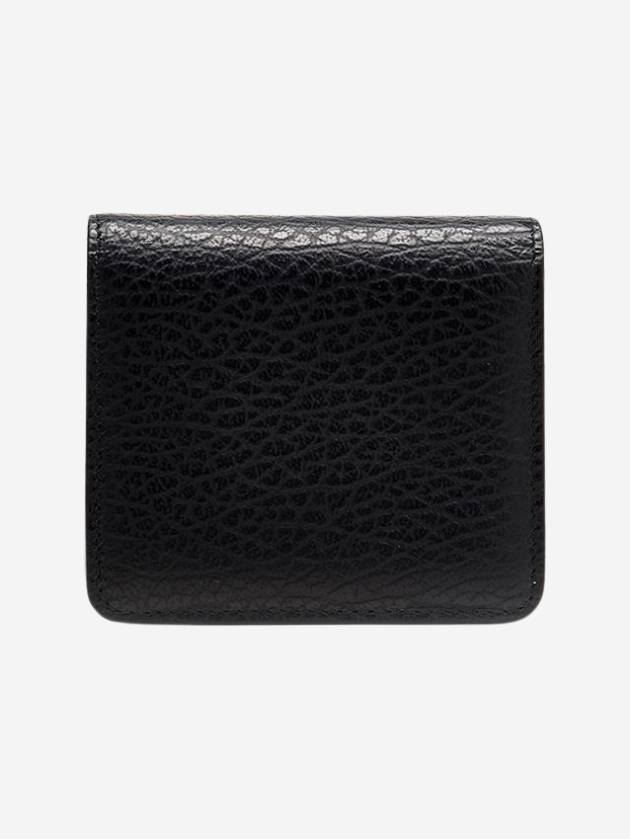 Embroidery Logo Chain Cald Wallet Black - MAISON MARGIELA - BALAAN 3