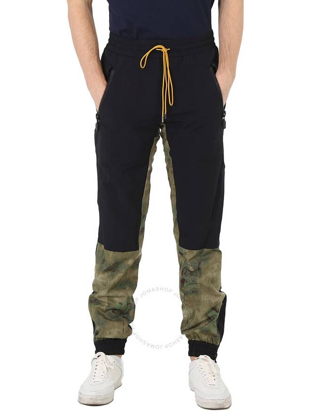 Rhude Black / Camo Nylon Jogger Pants, Size Medium - RHUDE - BALAAN 1