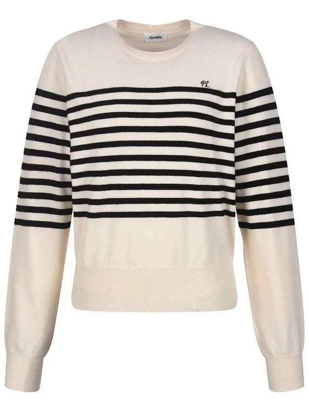 Half stripe basic knit MK4SP383 - P_LABEL - BALAAN 9