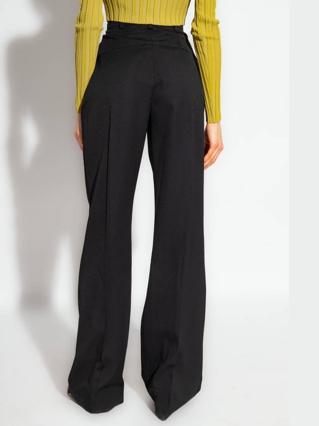 Le Pantalon Sauge High Waisted Pants Black - JACQUEMUS - BALAAN 5