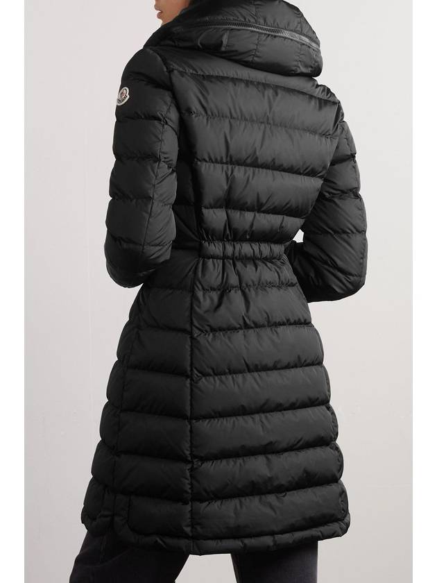 FLAMMETTE long down jacket padded jumper - MONCLER - BALAAN 6