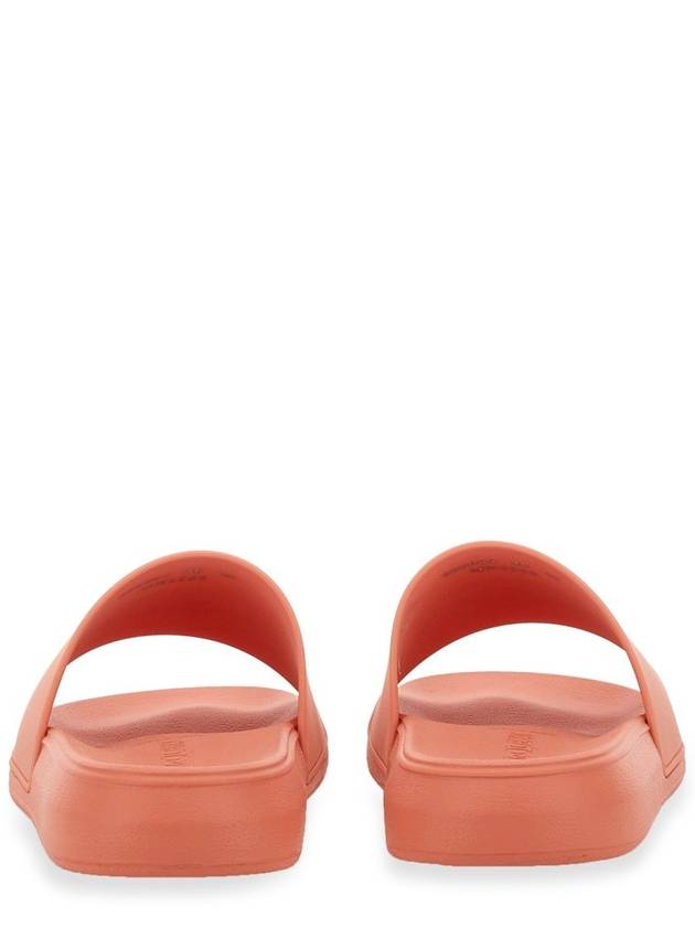 Logo Rubber Slippers Salmon Pink - ALEXANDER MCQUEEN - BALAAN 4