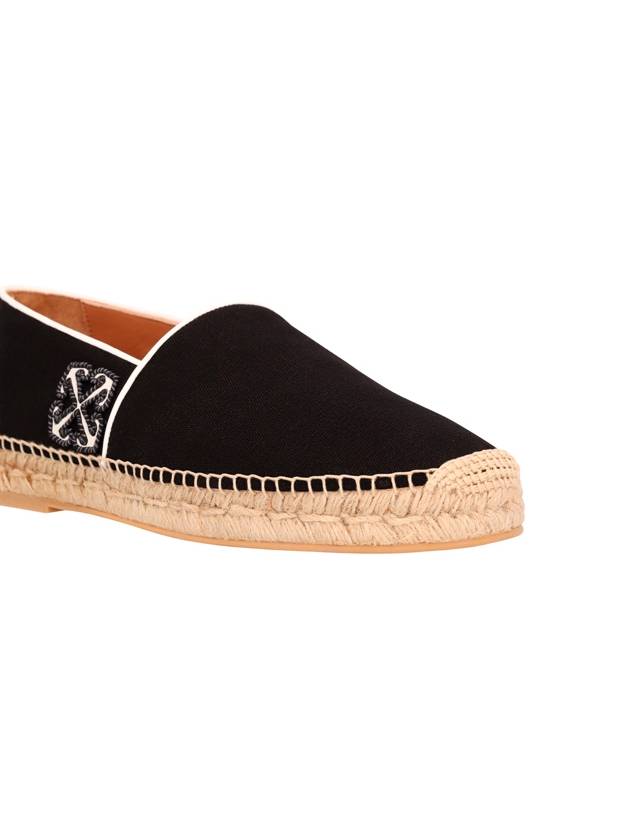 anglaette arrow embroidery espadrilles OMIB007S24FAB0011001 - OFF WHITE - BALAAN 5