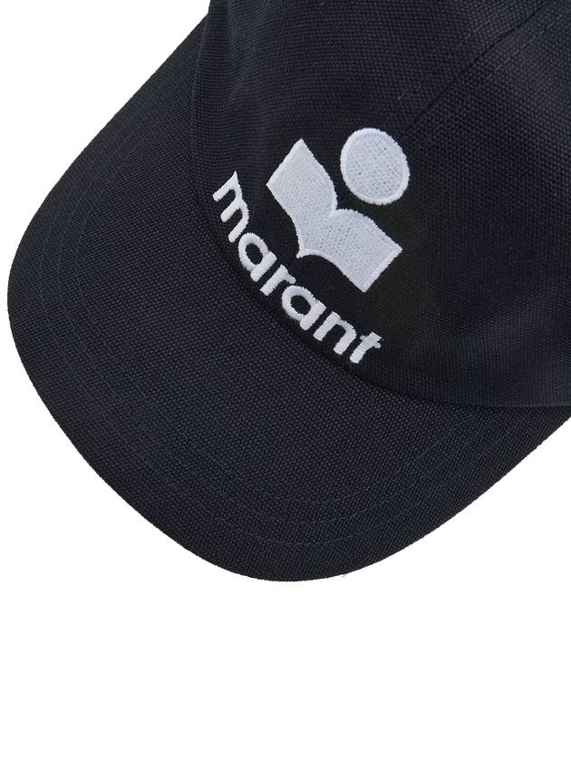 Tyron Logo Ball Cap Black - ISABEL MARANT - BALAAN 8