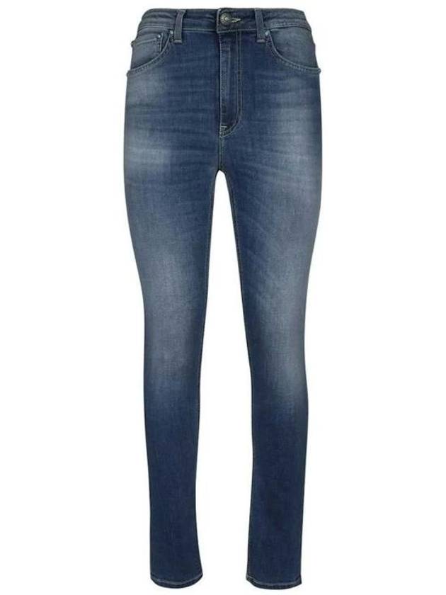 Denim Straight Pants BLUE - DONDUP - BALAAN 1