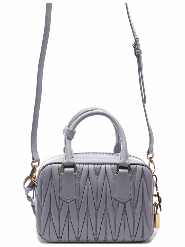 Matelasse Nappa Leather Tote Bag Cornflower - MIU MIU - BALAAN 5