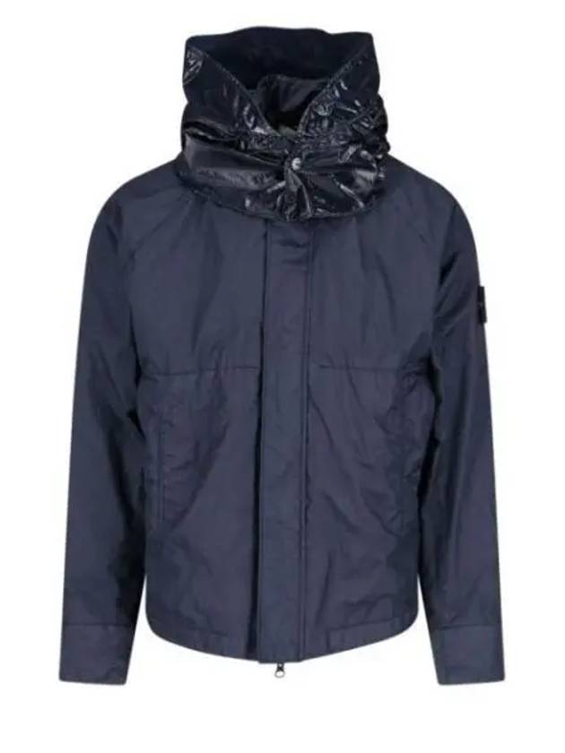 Membrana 3L TC Detachable Hooded Jacket Navy - STONE ISLAND - BALAAN 2