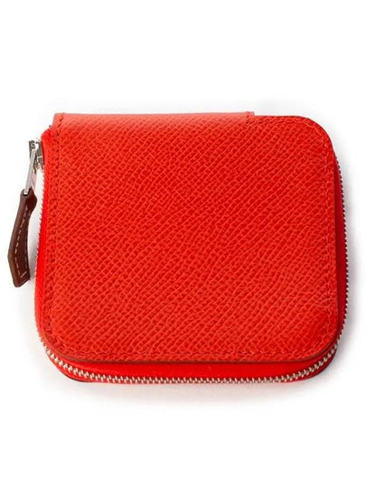 Silkin Coin Wallet Red - HERMES - BALAAN 2