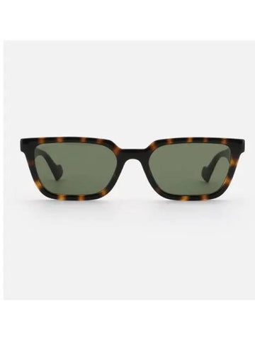 Square Frame Sunglasses Havana - GUCCI - BALAAN 1