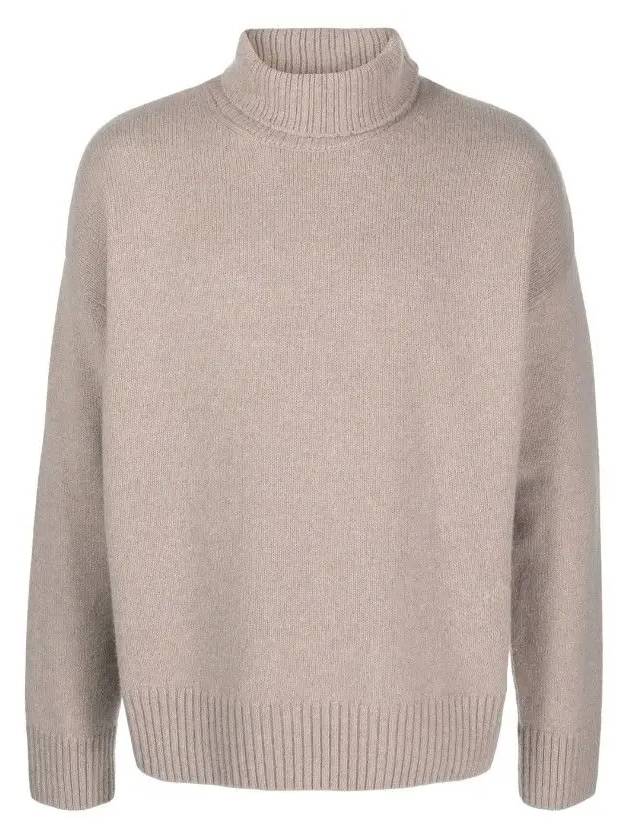 Wool Turtleneck Pink - AMI - BALAAN 4