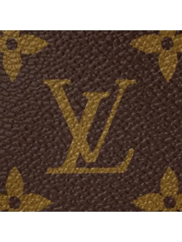 Monogram Mini Pochette Shoulder Bag Brown - LOUIS VUITTON - BALAAN 6