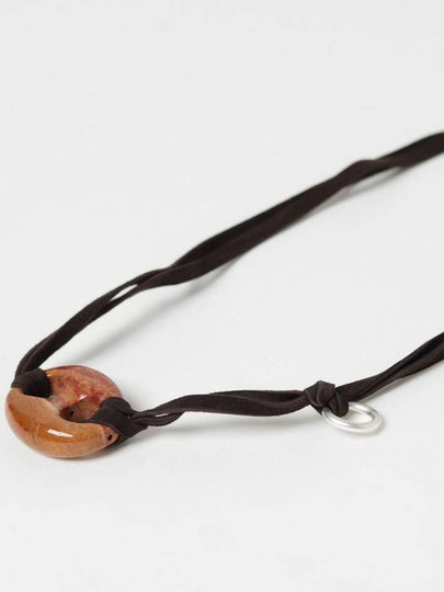 Collana Oamc in camoscio con creola di pietra dura - OAMC - BALAAN 2