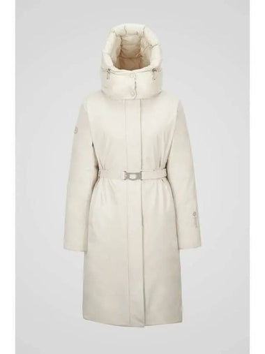 Cortina Ivory Women s Down Jacket - DUVETICA - BALAAN 1