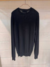 Men's Maple Cotton Knit Black Knit Top 74HA0651 - DSQUARED2 - BALAAN 7