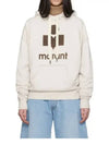 Mansel Logo Hoodie Faded Beige - ISABEL MARANT - BALAAN 2