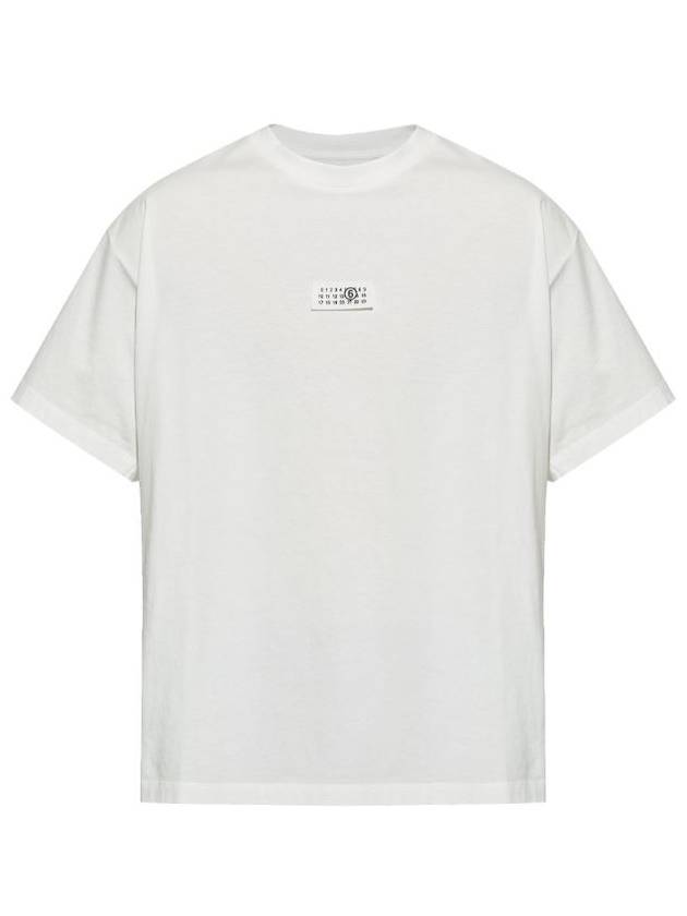 Logo Crew Neck Short Sleeve T-Shirt White - MAISON MARGIELA - BALAAN 2