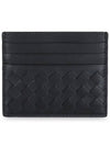 Intrecciato Classic Card Wallet Midnight Blue - BOTTEGA VENETA - BALAAN 2