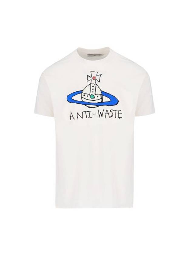 short sleeve t shirt 3G010021 J001M A407 - VIVIENNE WESTWOOD - BALAAN 1