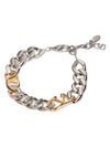 24SS V logo chain metal bracelet 4Y2J0Q19 Y44 - VALENTINO - BALAAN 2