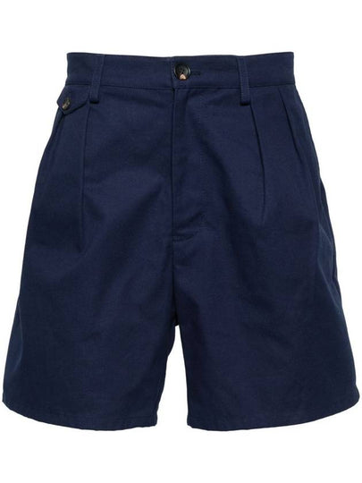 Mid-Rise Pleated Bermuda Shorts MTR021CO262 U546 - BALLY - BALAAN 2