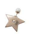 Tribales Star Resin Pearl Earrings Gold - DIOR - BALAAN 4