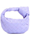 Candy Jodie Intrecciato Tote Bag Amethyst - BOTTEGA VENETA - BALAAN 4