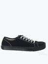 Tabi Cotton Low Top Sneakers Black - MAISON MARGIELA - BALAAN 2